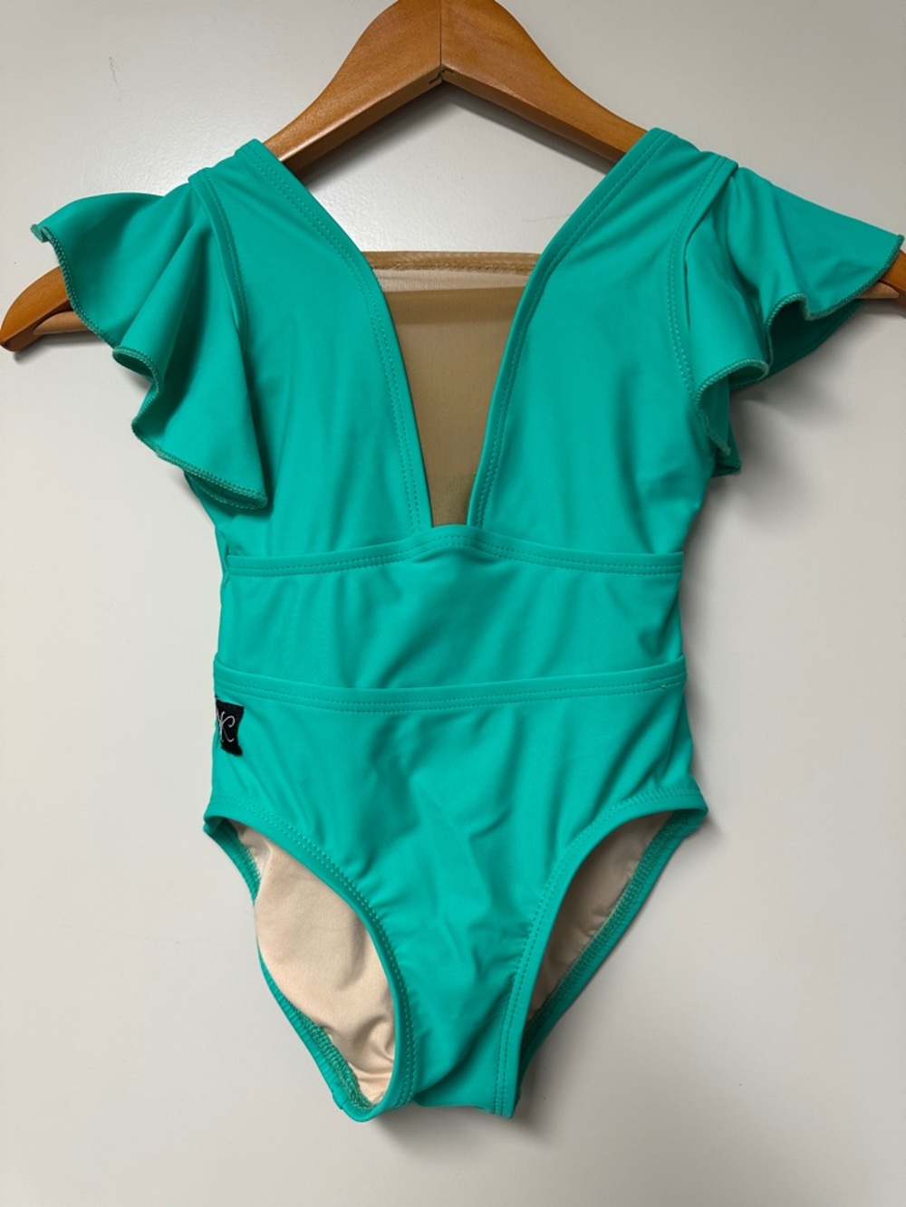 Kandi Kouture leotard - TEAL (CM 5/6)